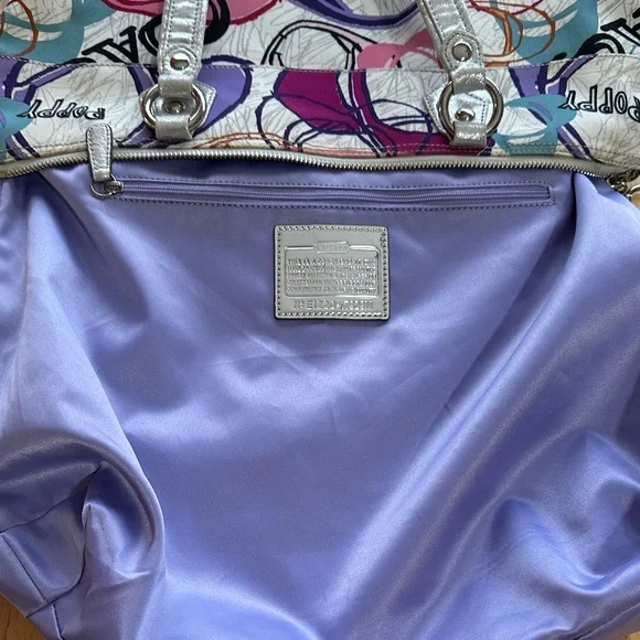 Coach 2012 POPPY EUC Colorful Women's Bag - Picture 7 of 11